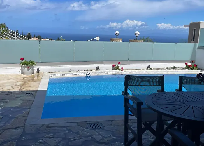 Sea Horizon Private Luxury Lefkada Sea View Private Pool Resort *