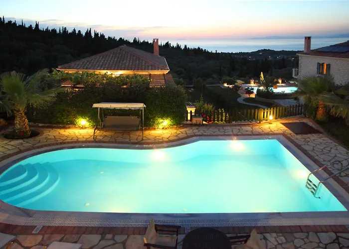 Sea Horizon Private Luxury Lefkada Sea View Private Pool Resort *