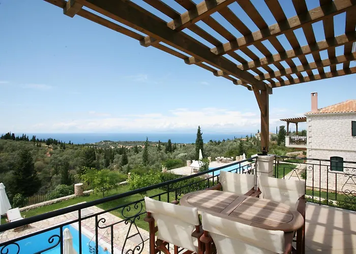 Resort Sea Horizon Private Luxury Lefkada Sea View Private Pool Tsoukaladhes