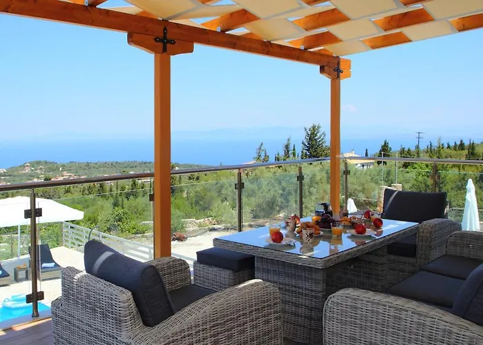 Resort Sea Horizon Private Luxury Lefkada Sea View Private Pool *