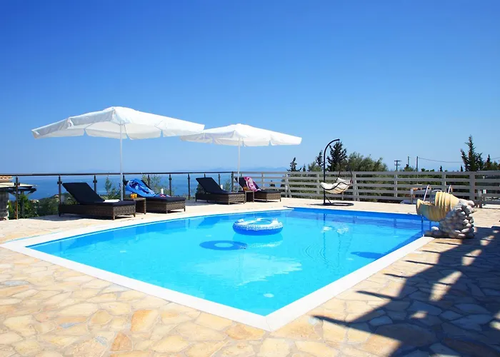 Sea Horizon Private Luxury Lefkada Sea View Private Pool Resort *