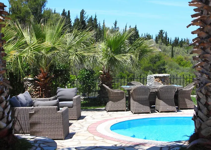 Sea Horizon Private Luxury Lefkada Sea View Private Pool Tsoukaladhes