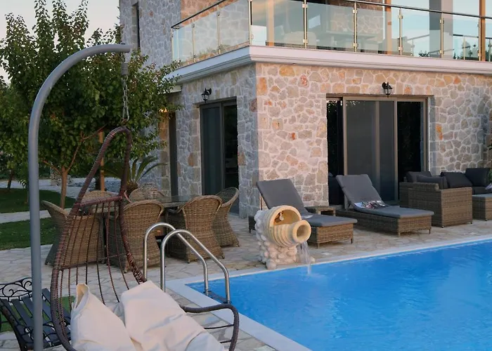 Resort Sea Horizon Private Luxury Lefkada Sea View Private Pool Tsoukaladhes