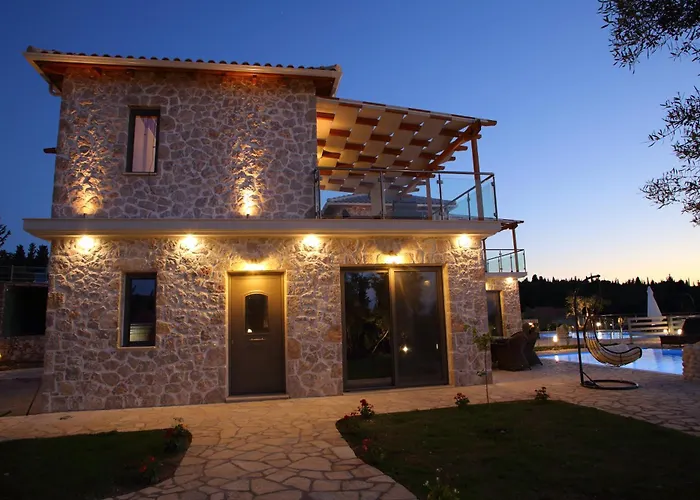 Sea Horizon Private Luxury Lefkada Sea View Private Pool Resort *