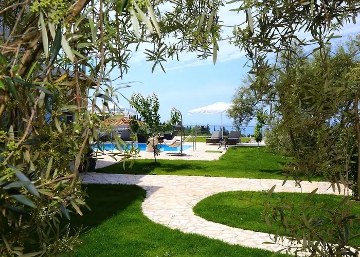 Resort Sea Horizon Private Luxury Lefkada Sea View Private Pool Tsoukaladhes