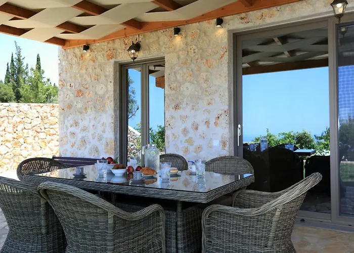Sea Horizon Private Luxury Lefkada Sea View Private Pool *