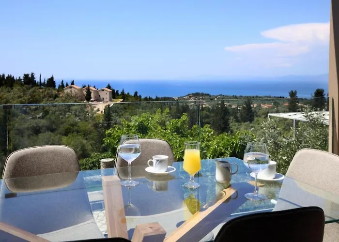 Resort Sea Horizon Private Luxury Lefkada Sea View Private Pool *