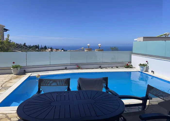 Sea Horizon Private Luxury Lefkada Sea View Private Pool Resort *